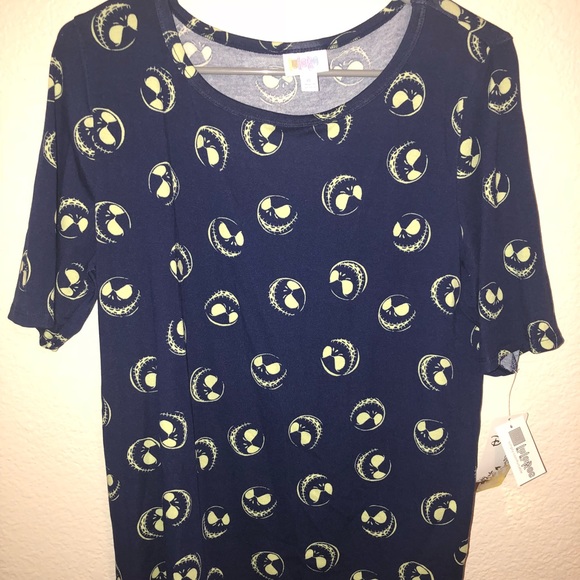 LuLaRoe Jack Skellington Gigi - Picture 1 of 2